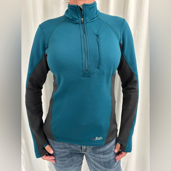Rab Women’s Medium Pullover, Dark Teal, Polartec, Extra warm! - Picture 1 of 9